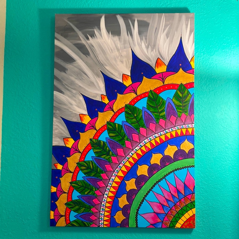 New Energy Mandala Painting